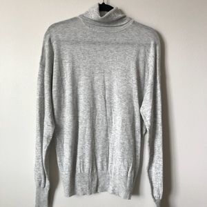Gray ZARA turtleneck